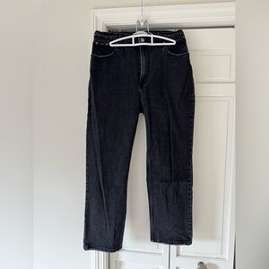 Abercrombie & Fitch The Ankle Straight Ultra High Rise